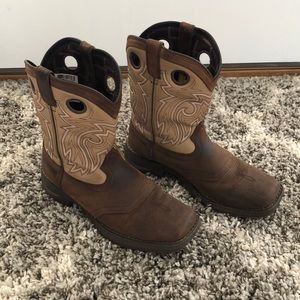 Like New Boys Durango Boots